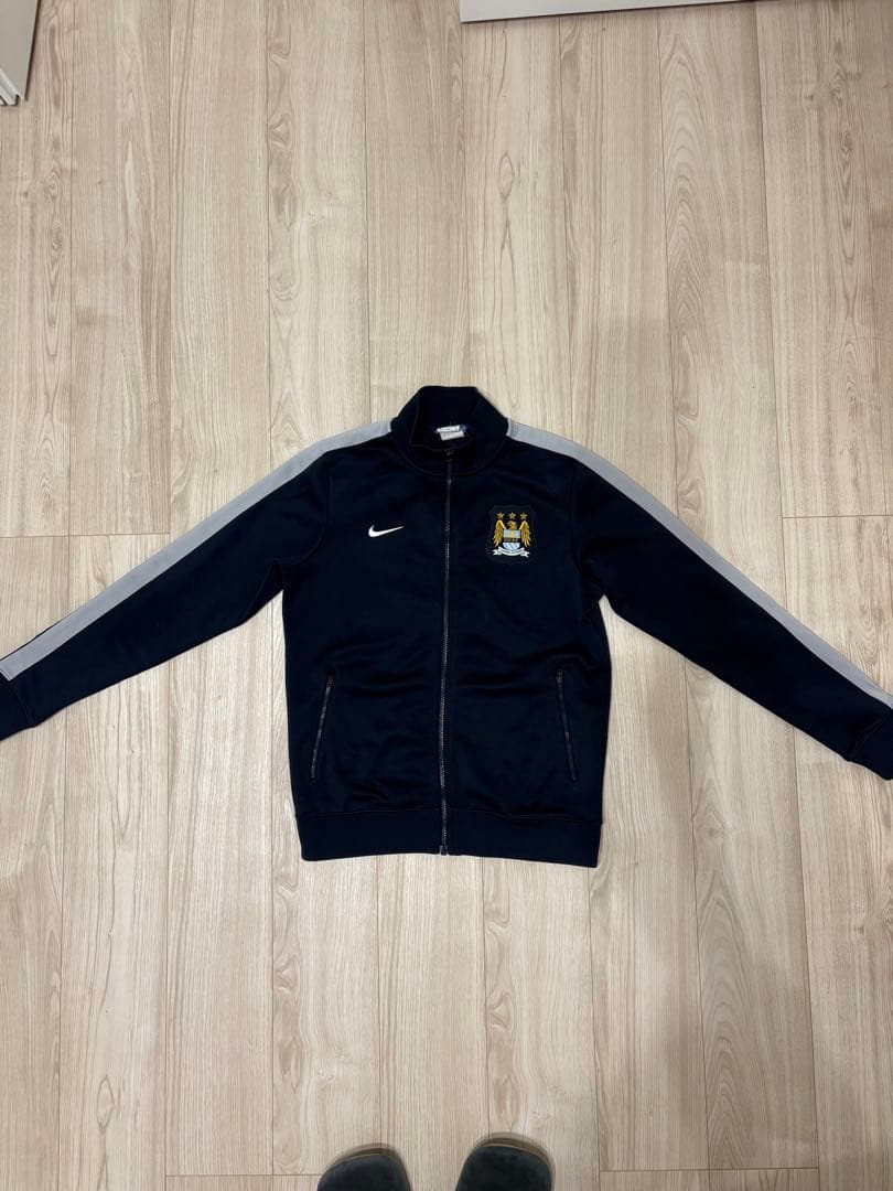 希少　マンチェスターシティ　ナイキトラックジャケット