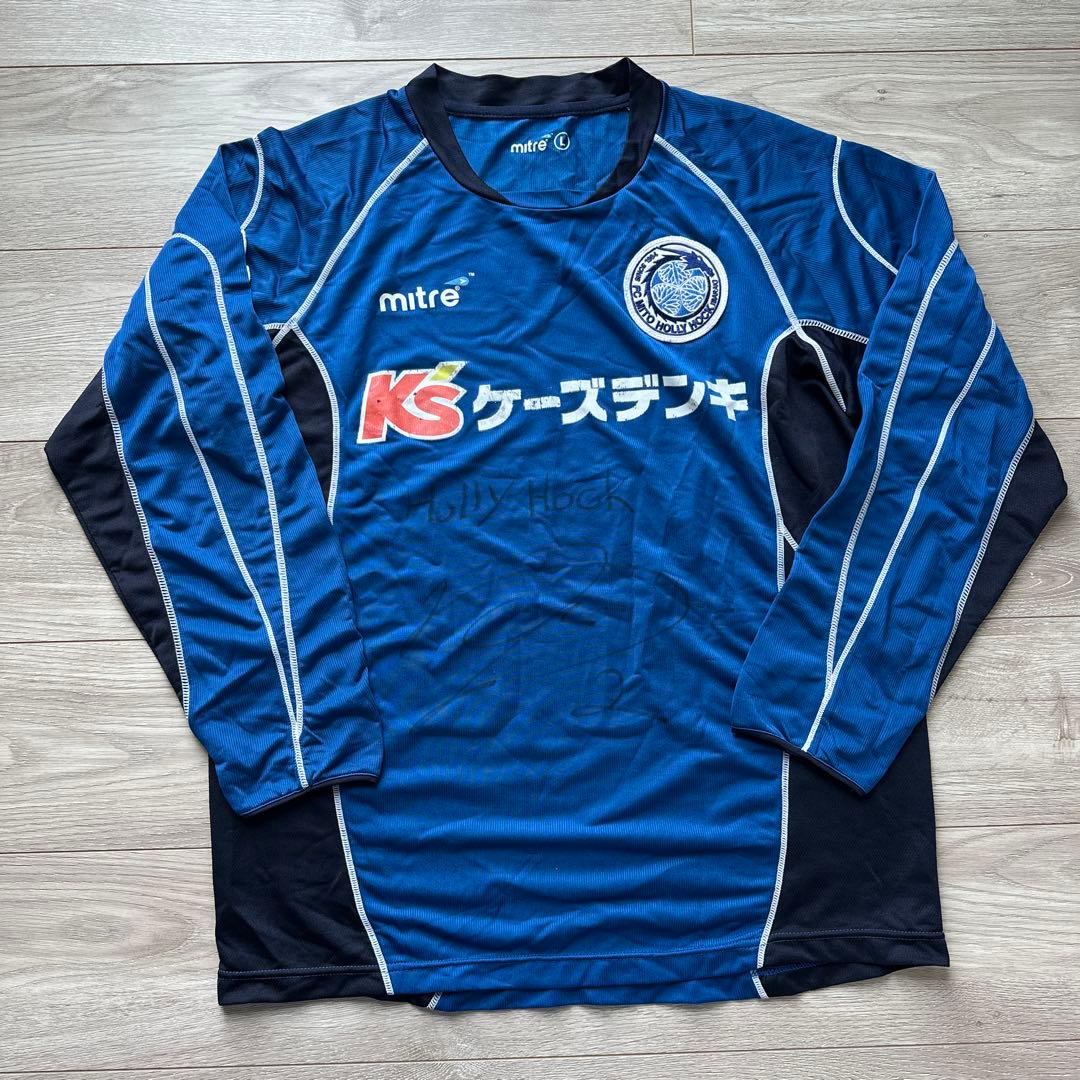 mitre Jリーグ 水戸ホーリーホック トレーニングシャツ ユニフォーム L