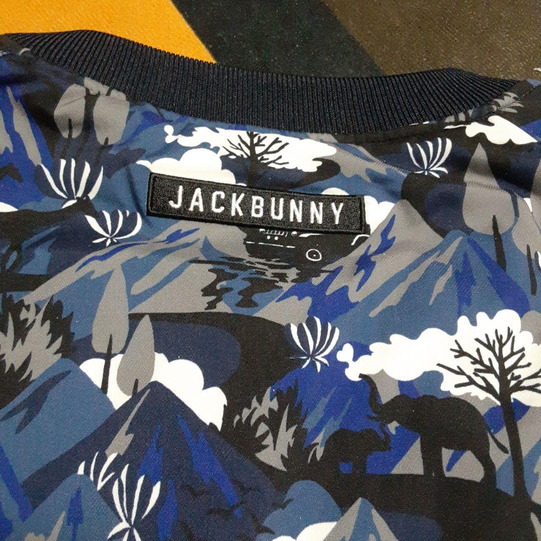 Jack Bunny ジャックバニー 中綿スニード　総柄　プルオーバージャケット