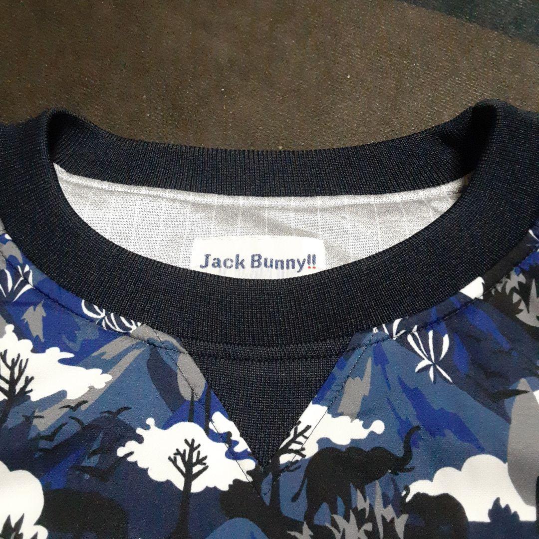 Jack Bunny ジャックバニー 中綿スニード　総柄　プルオーバージャケット