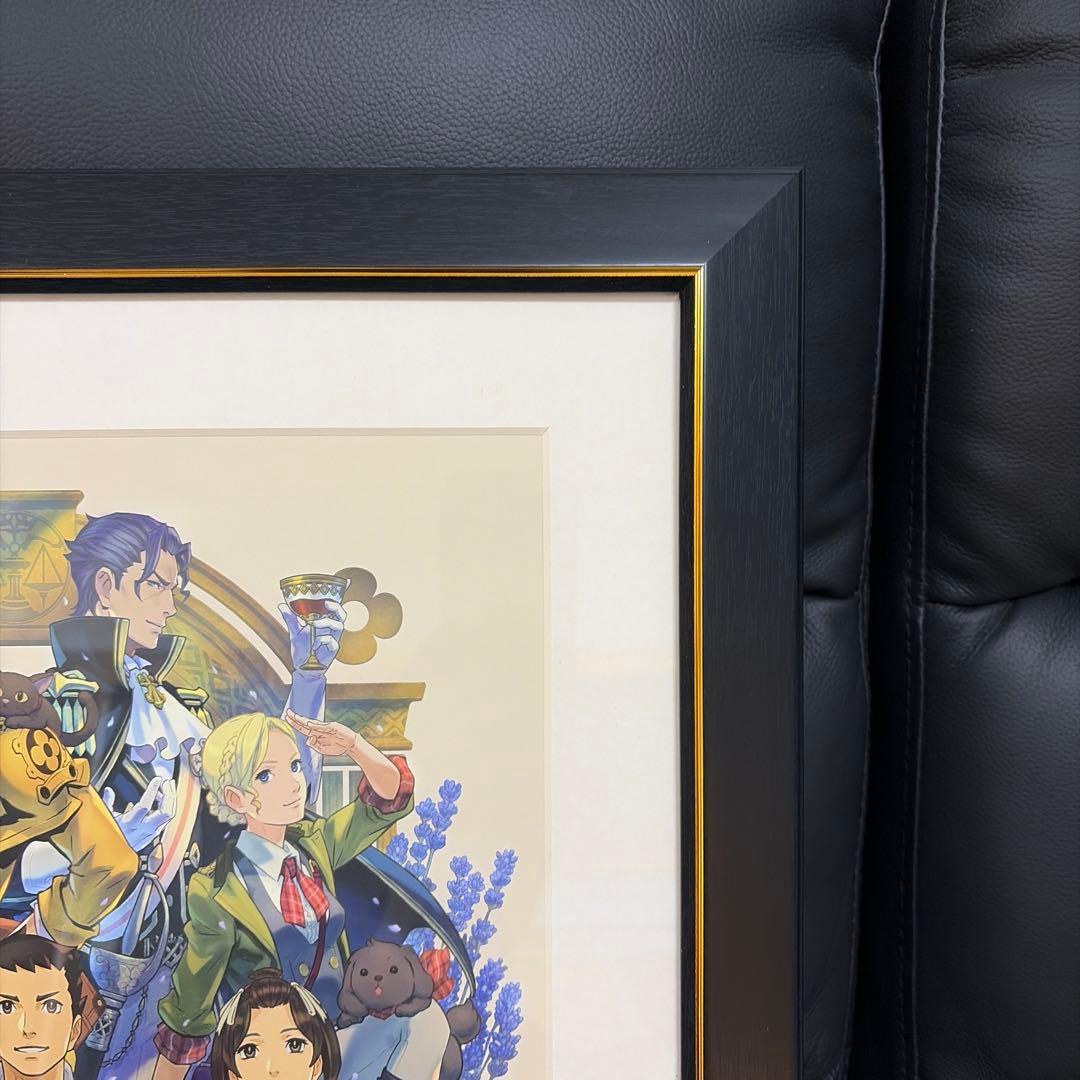 逆転裁判 20周年 「塗和也」豪華描き下ろしキャラファイングラフ