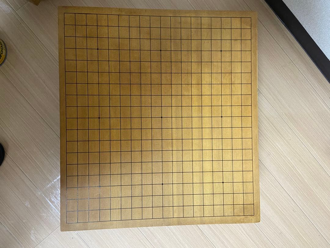 本榧 碁盤 木裏 板目 五寸 繊細な木目 囲碁 将棋 超重量 貴重