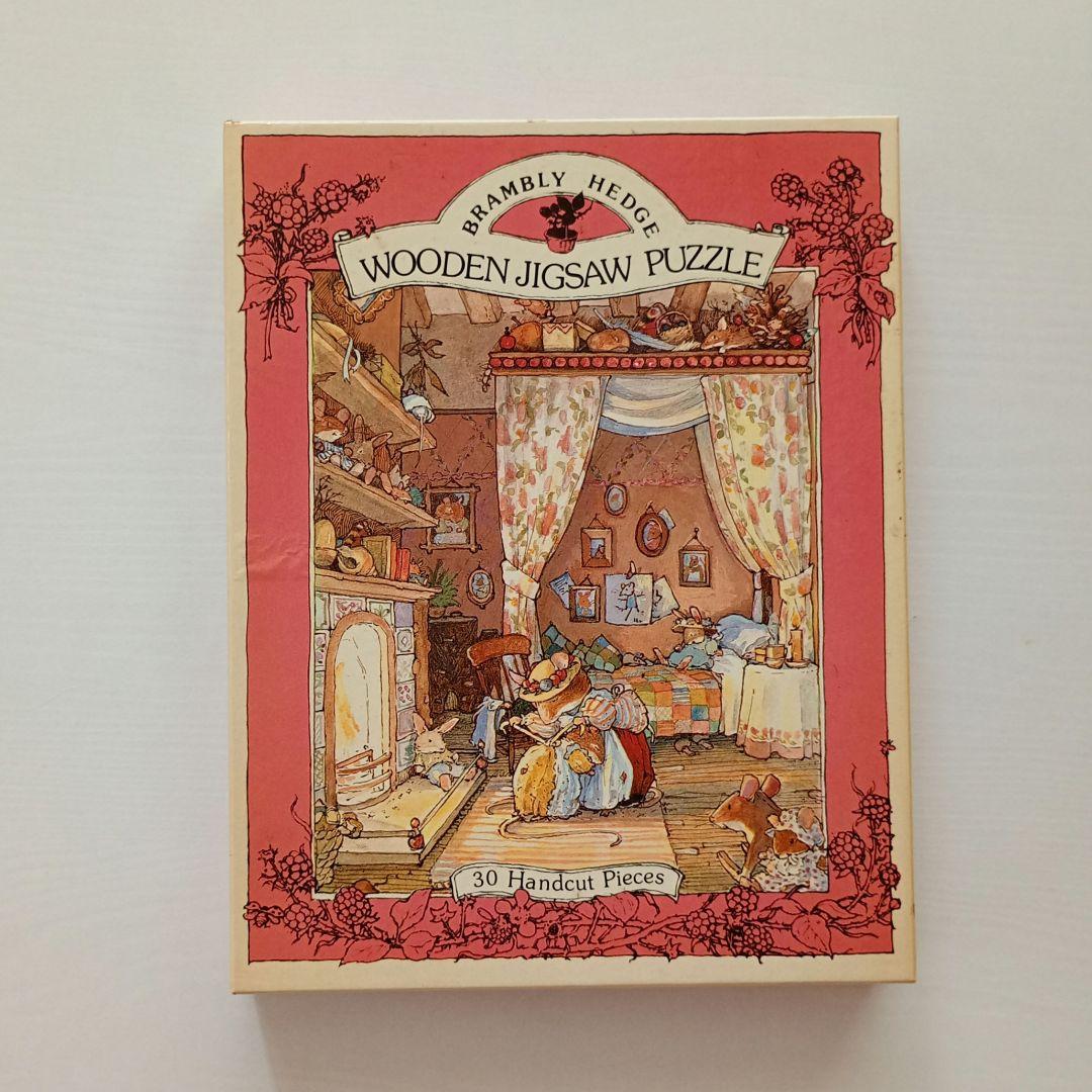【希少】Brambly Hedge　のばらの村のものがたり　木製ジグゾーパズル