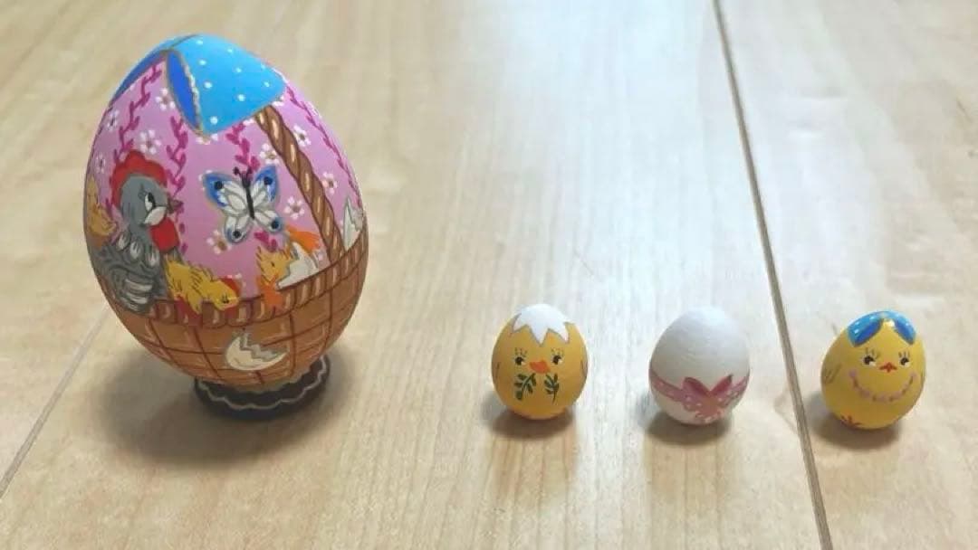 たまご形マトリョーシカ　ロシア作家　オルガ　ミッチナ
