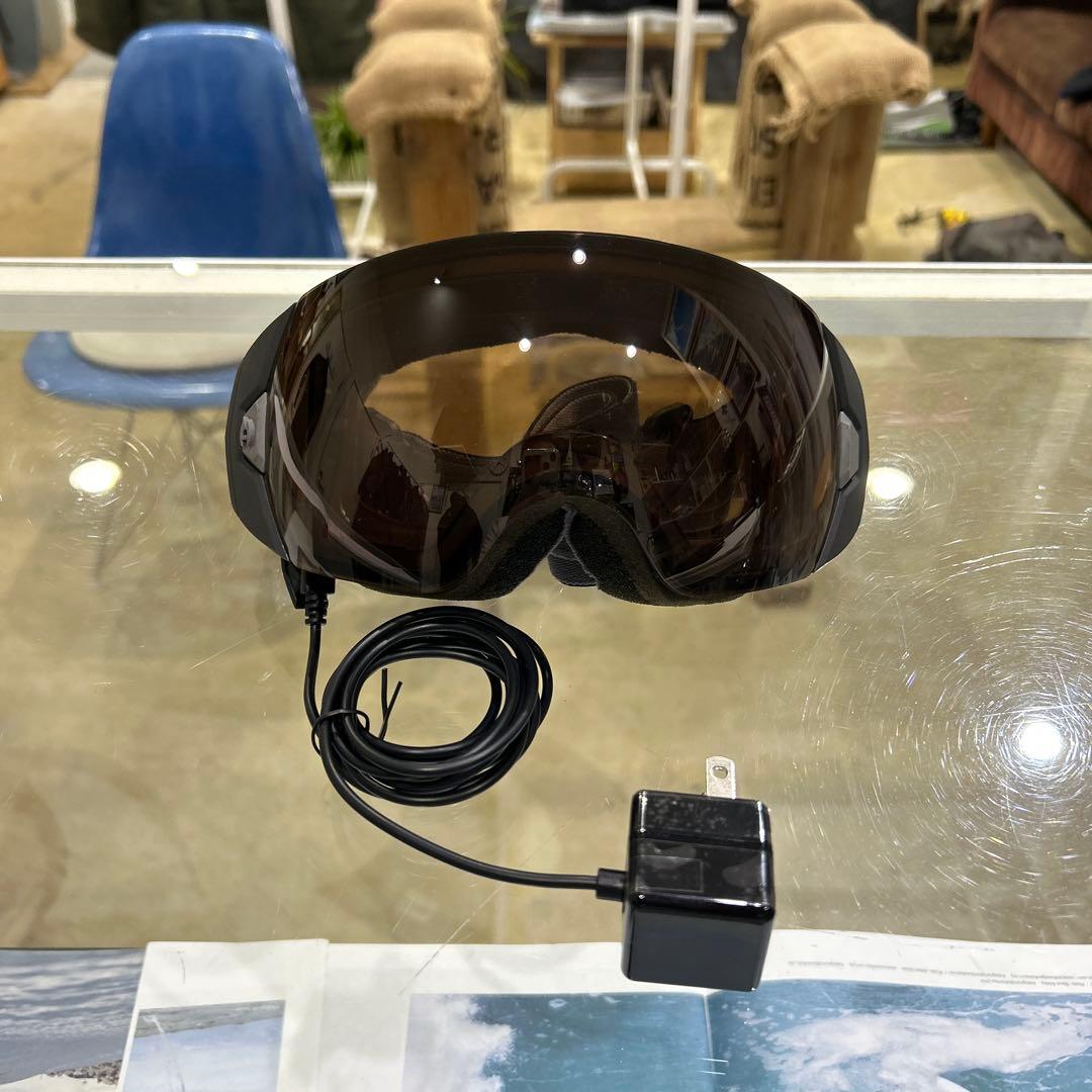 A BOM ゴーグル 球面レンズ曇り止めヒーター機能付き