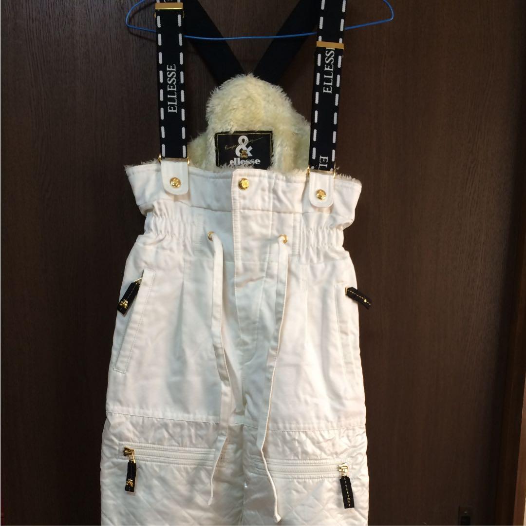 スキ－ウエア   ベア柄    エレッセ    フワフワモコモコリバーシブル