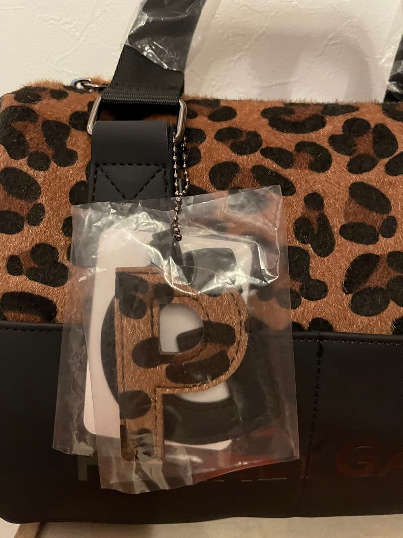 【新品未使用タグ付】PEARLY GATES レオパード柄カートバック