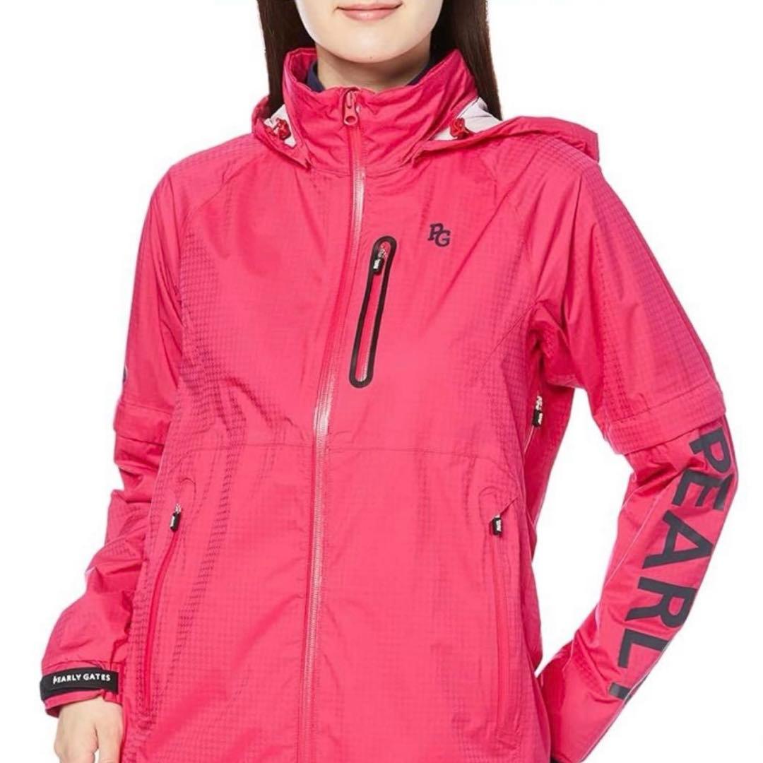 未使用品　パーリーゲイツ レインウェア レディース　0