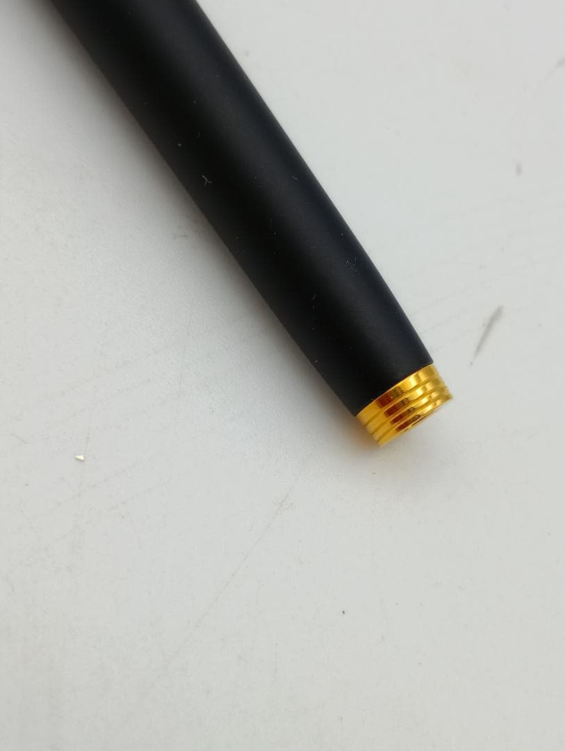 パーカー　ソネット　万年筆　14K　585　マットブラック　ゴールド　フランス製