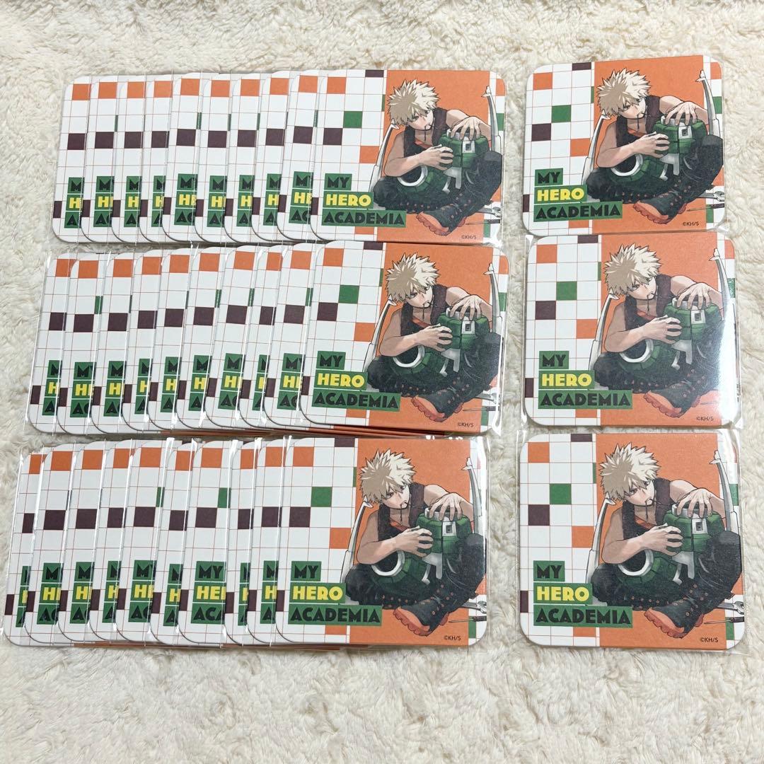 ヒロアカ 爆豪 アートコースター rivals BOX特典 33点