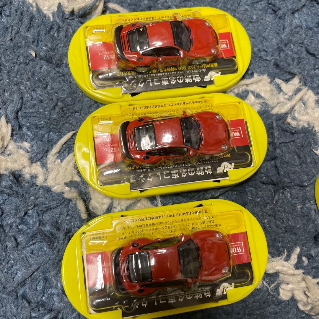 フェラーリ、ポルシェ、他スポーツカーなど69台　未開封コンビニ缶コーヒーおまけ