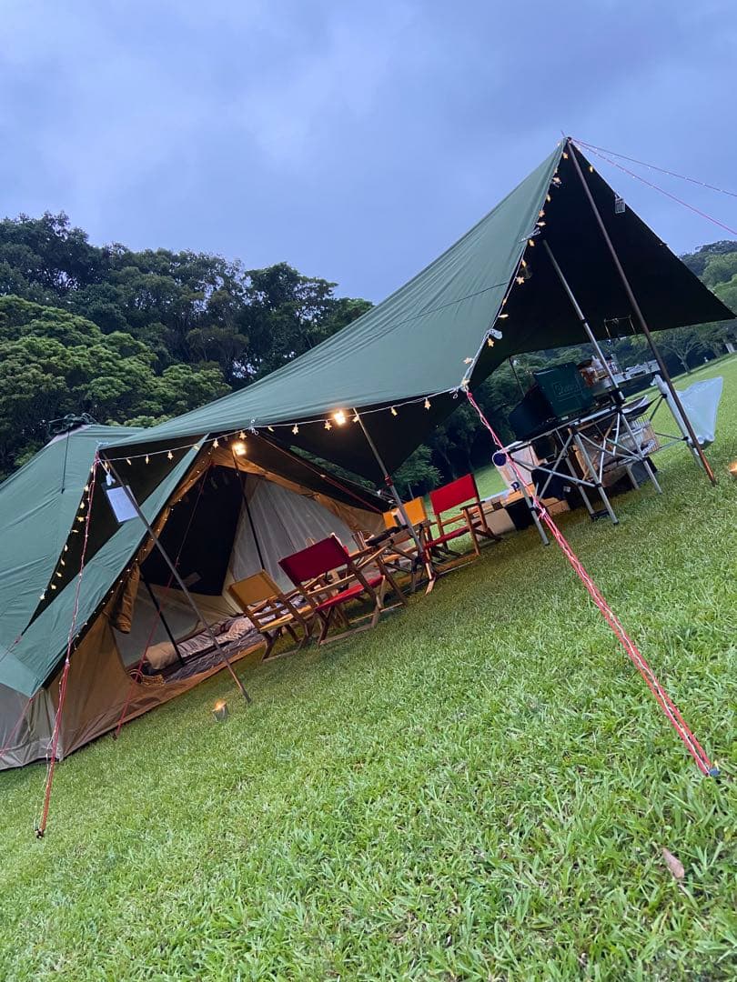 総額13万円以上！ツクツクベース＋ヒレタープ+グランドシート＋ビッグタープポール