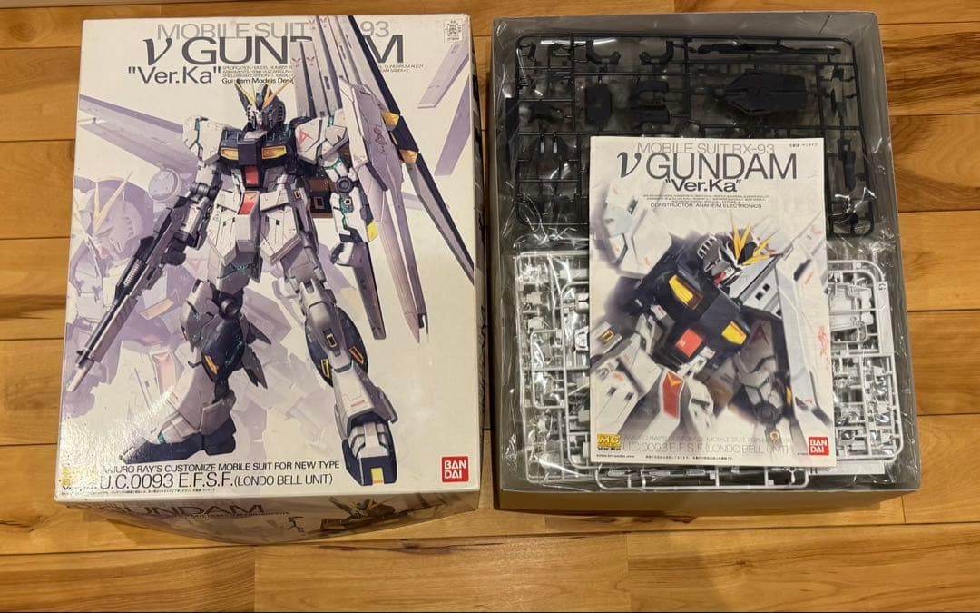 MG 1/100 νガンダム Ver.ka