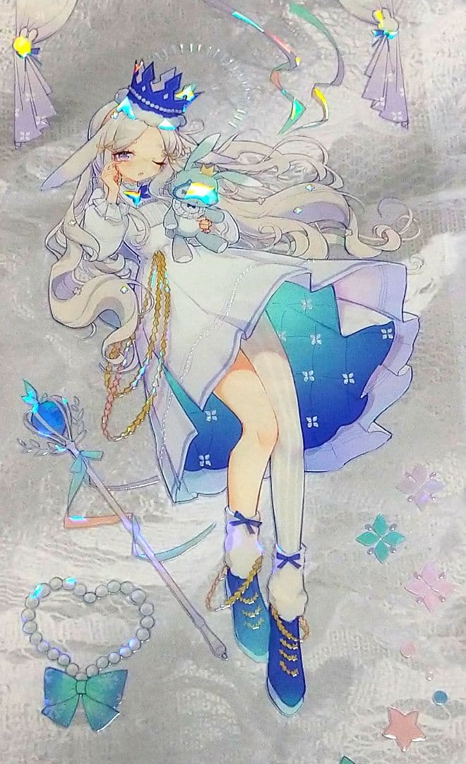 ✩のこり２✩J646＃月梦小兔(贝壳光)Wines切り売り海外人物マステ女の子