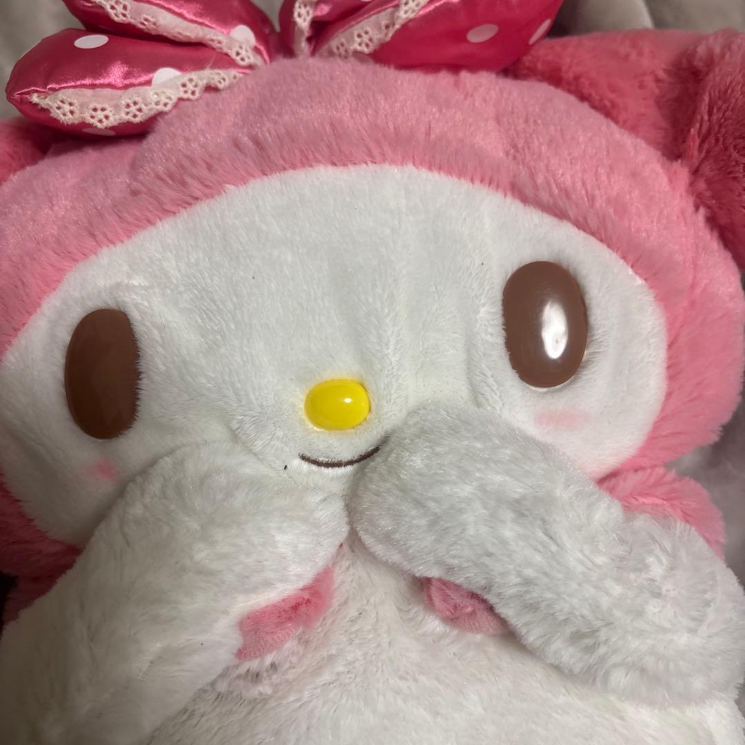 希少マイメロディ ぬいぐるみティッシュBOX