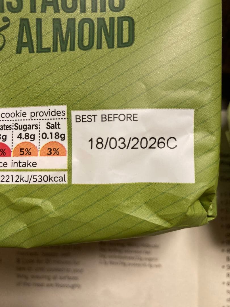 ヴィクトリアケーキ様M&Sクッキーセット6点