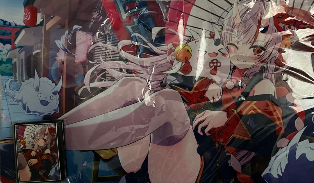 ホロライブ　百鬼あやめ　スリーブ&プレイマット　セット