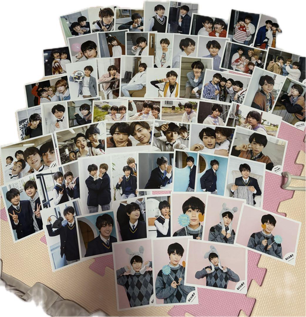 大西流星　なにわ男子　ジャニショ　公式　生写真　216枚　まとめ売りフォトセット