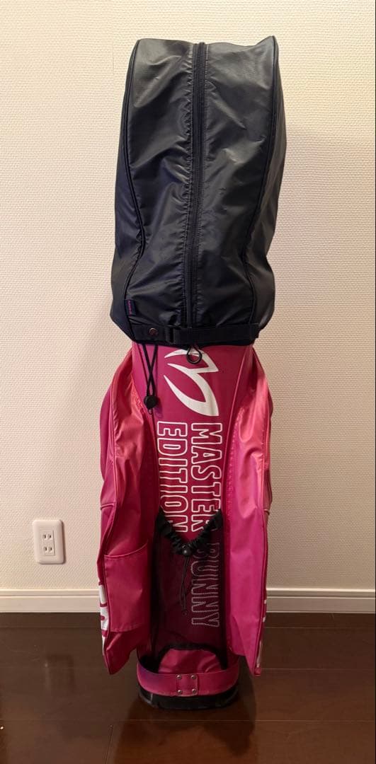⭐︎値下げ　キャディバッグ　マスターバニーエディション ゴルフバッグ ピンク