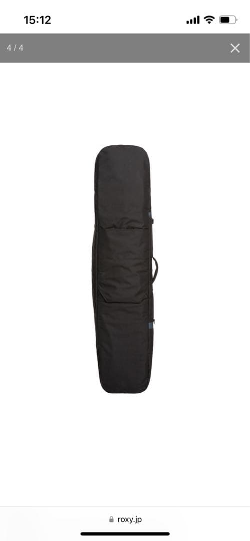 ロキシーショルダーストラップ付き2WAYスノーボードバッグ・ケース