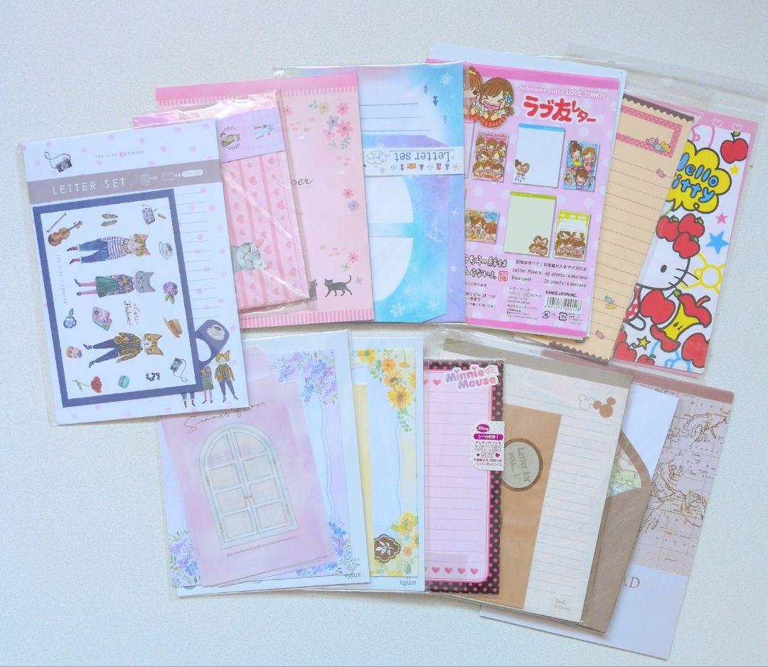 【平成レトロ】当時物メモ帳+レターセットまとめ売り