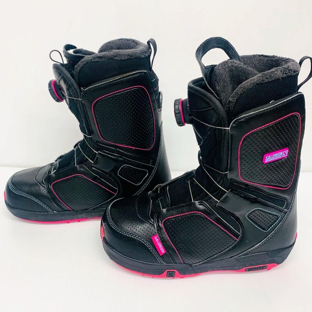 【美品】SALOMON PEARL スノーボードブーツ BOA 23cm