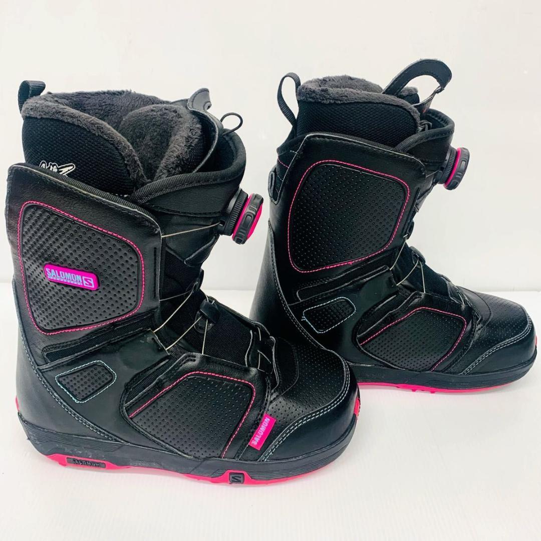【美品】SALOMON PEARL スノーボードブーツ BOA 23cm