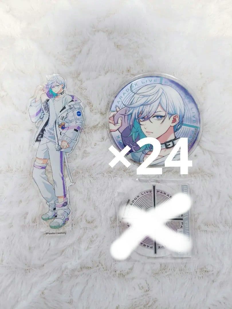 パラライ cozmez 珂波汰  space 缶バッジ アクスタ セット