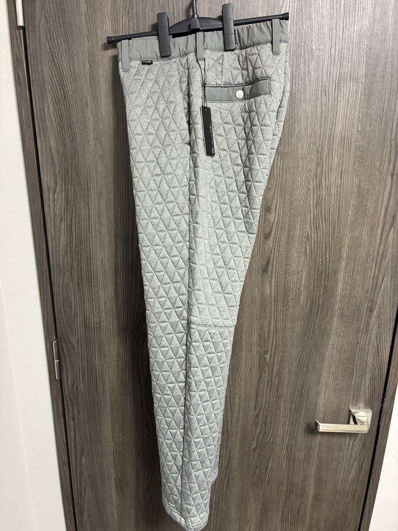 ※α※TRAVISMATHEW グレー キルティング メンズパンツ