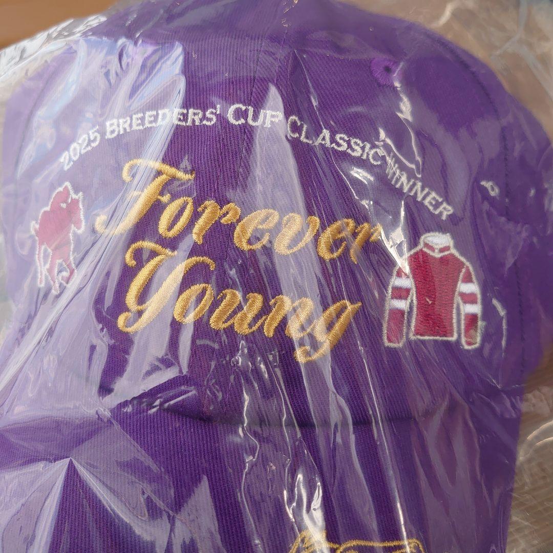 シ*ド様 JRA 非売品　フォーエバーヤング　オリジナルキャップ　ブリーダーズカ