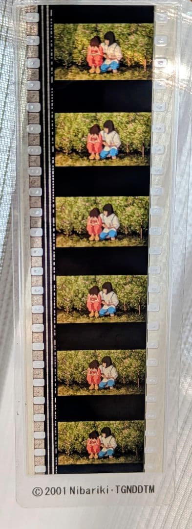 千と千尋の神隠し 三鷹の森ジブリ美術館 フィルムブックマーカー ハク 千尋