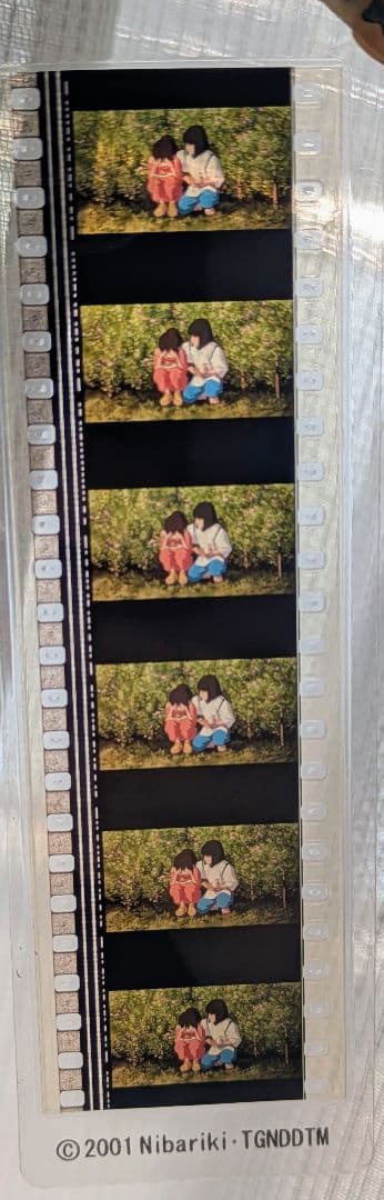 千と千尋の神隠し 三鷹の森ジブリ美術館 フィルムブックマーカー ハク 千尋