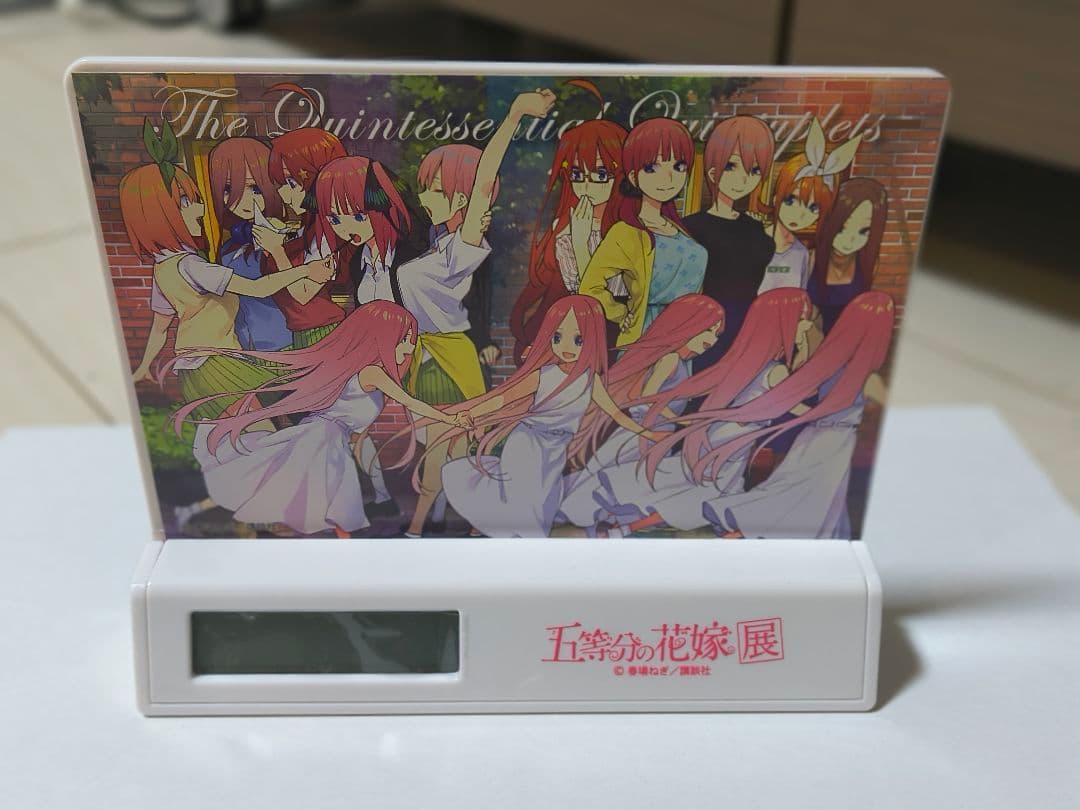 五等分の花嫁展グッズ3点