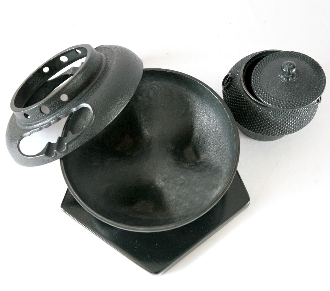 1611　南部岩鋳製　二重構造　茶釜