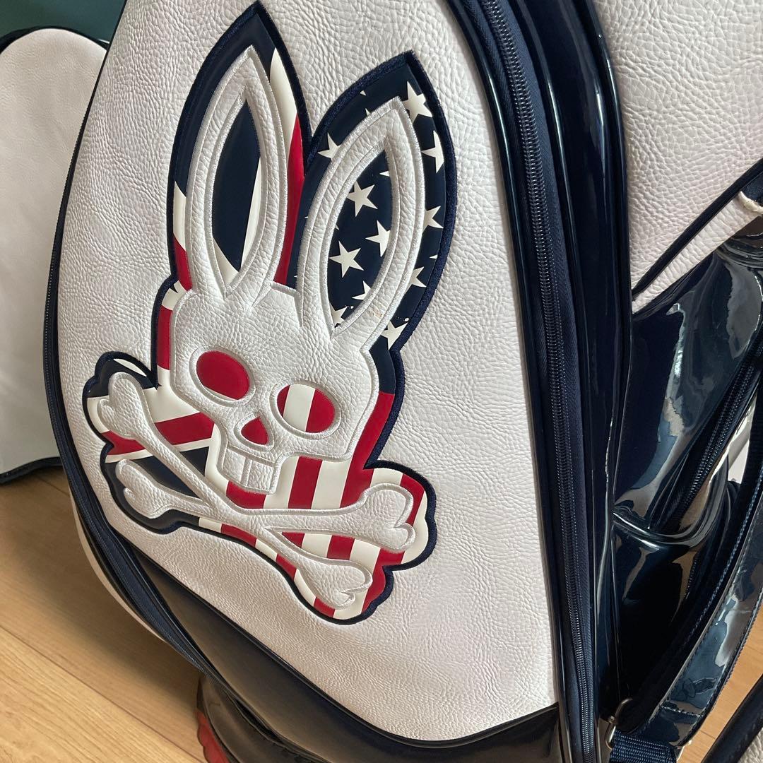 Psycho Bunny ゴルフバッグ・キャディバッグ　ヘッドカバーおまけ