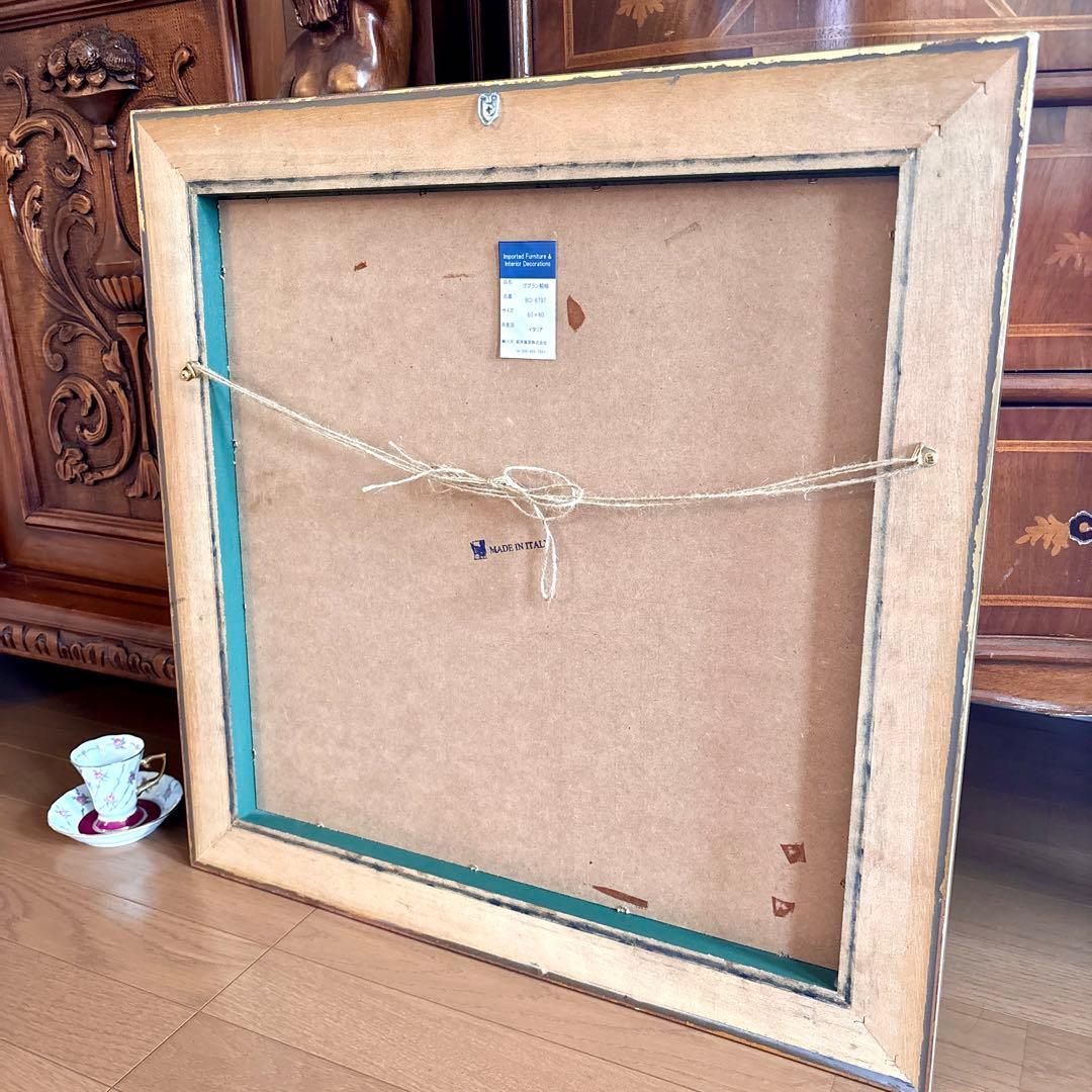 イタリア製　ゴブラン織　絵画