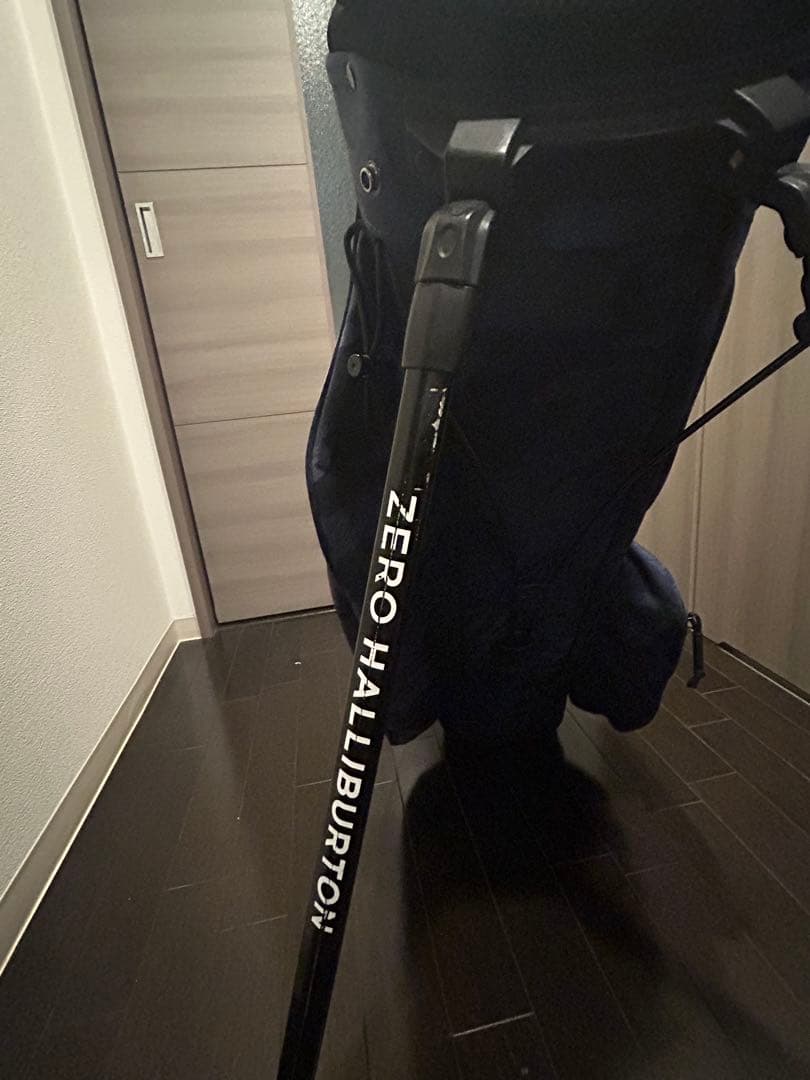 ZERO HALLIBURTON キャディバッグ ネイビー迷彩