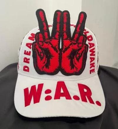 応援グッズ Walter Van Beirendonck W:A.R. Words Cap