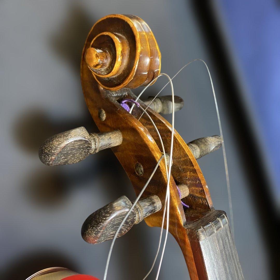 特No1 SUZUKI VIOLIN バイオリン本体 朱角印 4/4 バイオリン