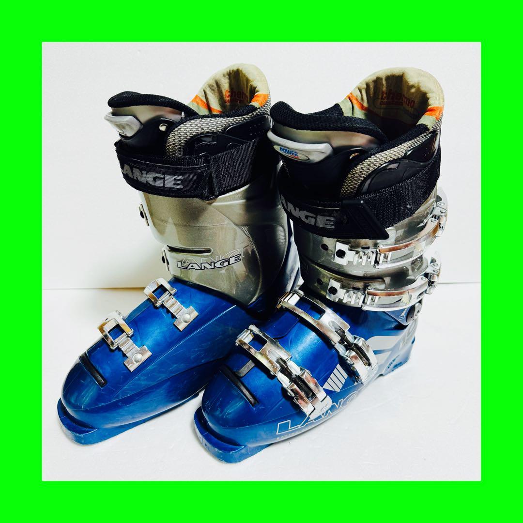 26cmスキー ブーツ 青色ブルー格安初心者特価