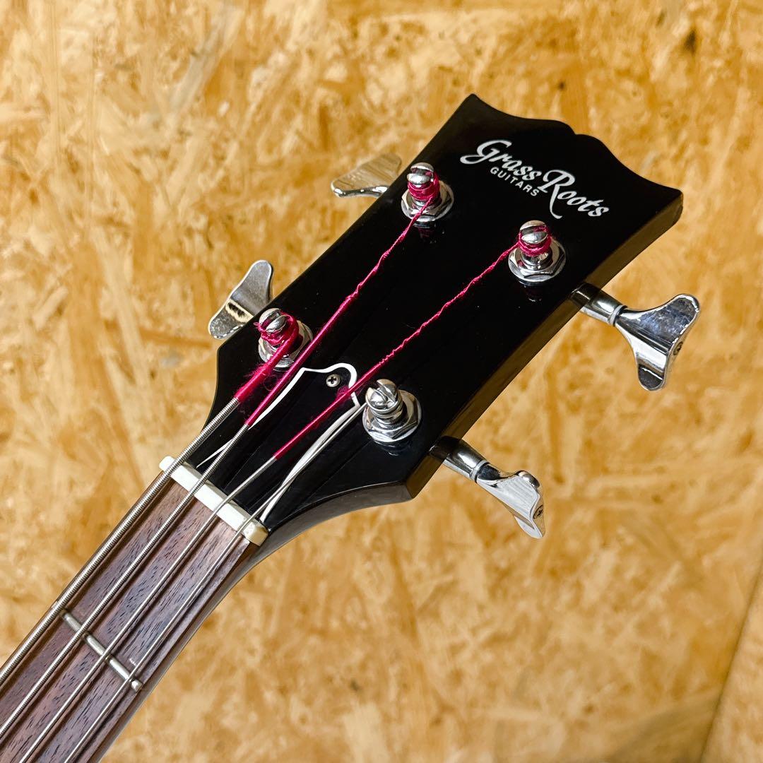 GrassRoots フレイムメイプルトップ レスポールベース シースルカラー