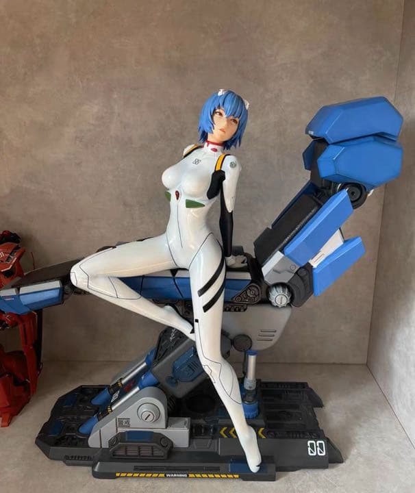 新世紀エヴァンゲリオン 綾波レイ 1/4 ガレージキット ガレキ スタチュー ①