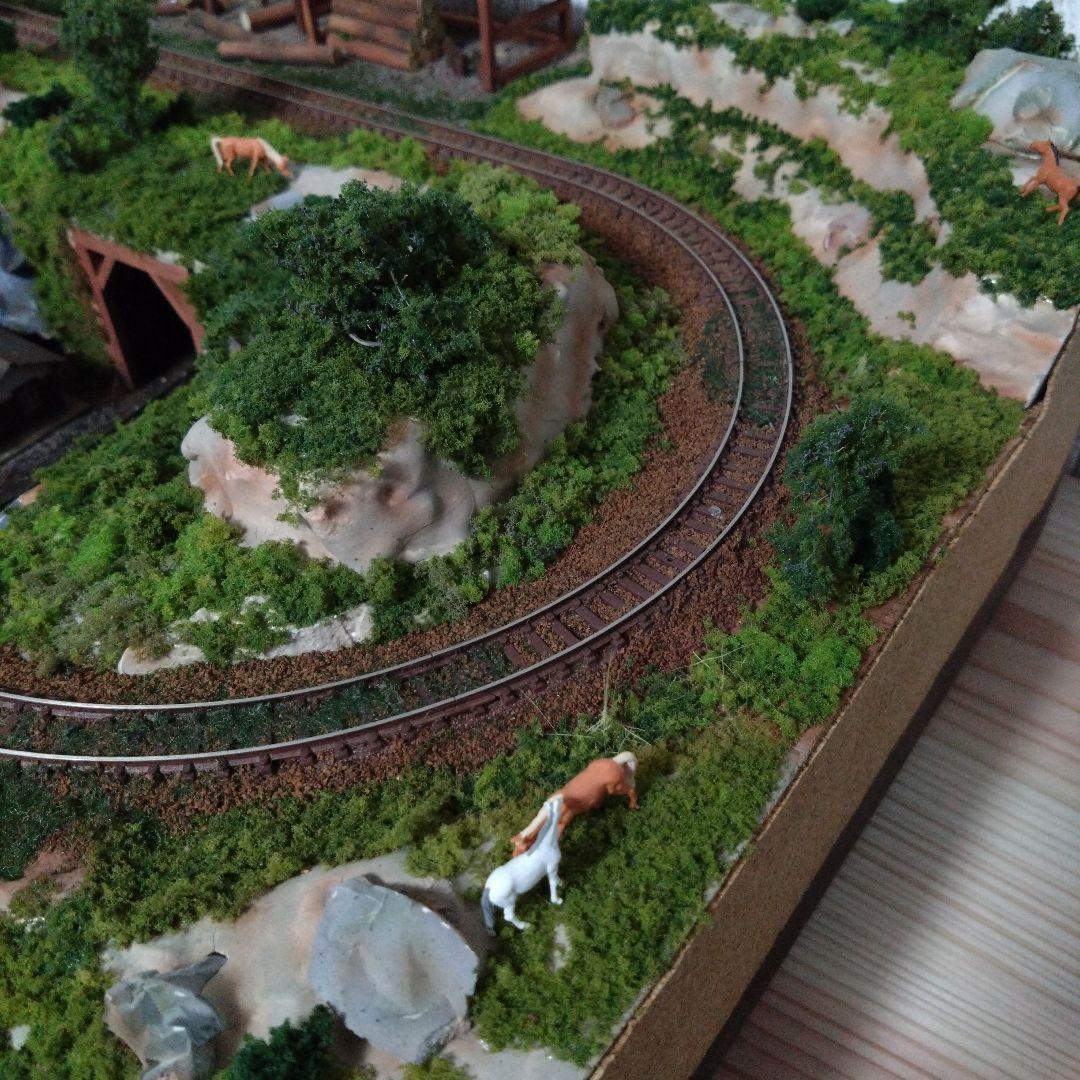 とのひめぴの様限定☆N ゲージジオラマ☆或る鉱山と森林鉄道☆