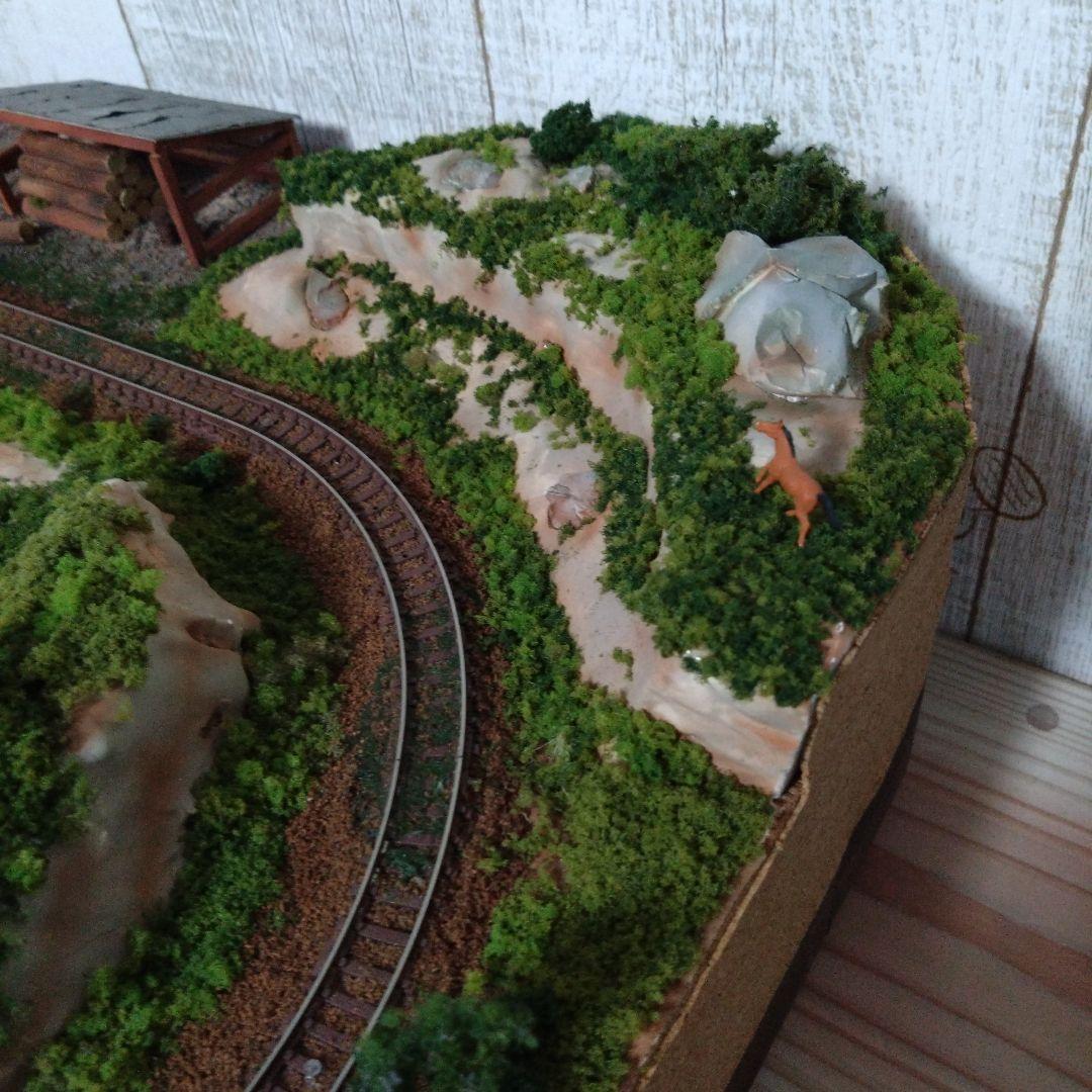 とのひめぴの様限定☆N ゲージジオラマ☆或る鉱山と森林鉄道☆