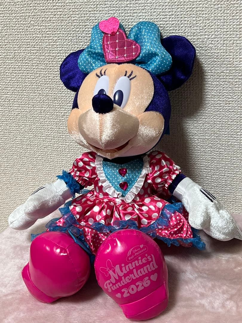 【値下げしました】ミニーパルパルーザぬいぐるみ ミニパル ミニファン ディズニー