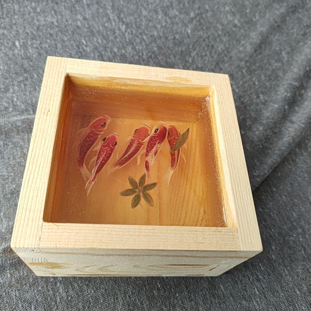 2.5Dの立体的な金魚オブジェ