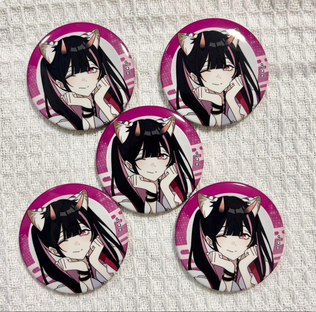 超かぐや姫 トレーディン缶バッジ 駒沢乃依　5点セット
