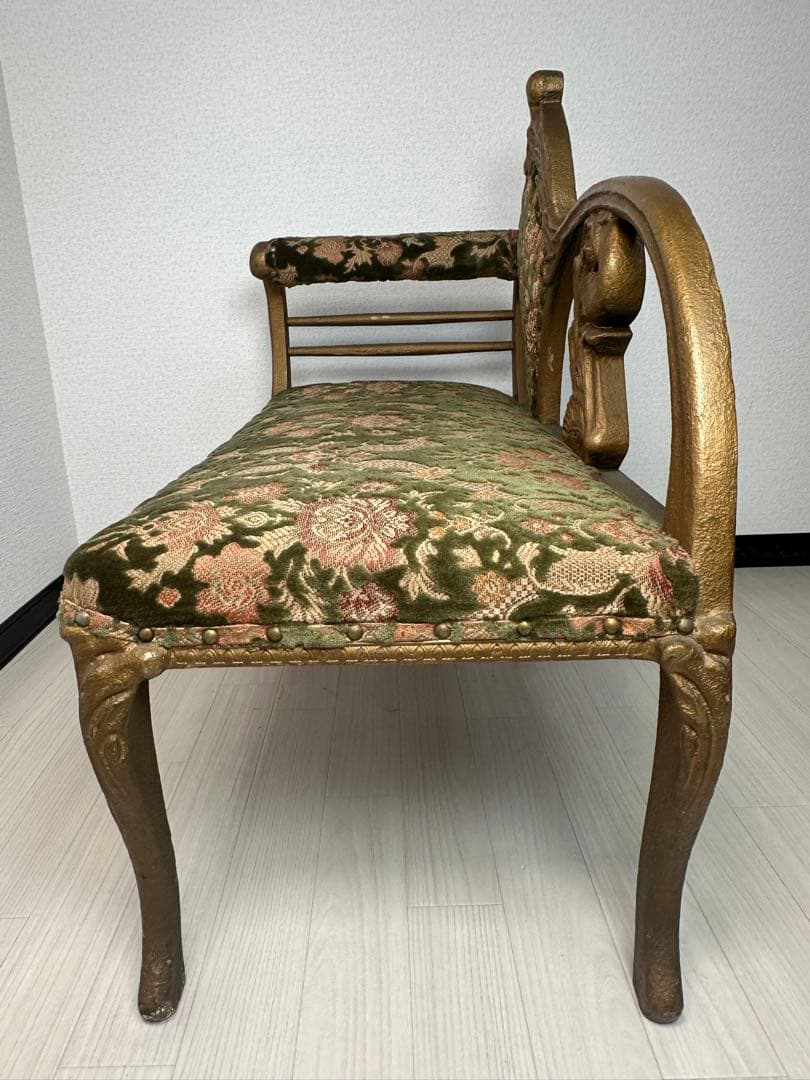 ヴィクトリアン様式 アンティーク ソファ チェア ベンチ ※i1※