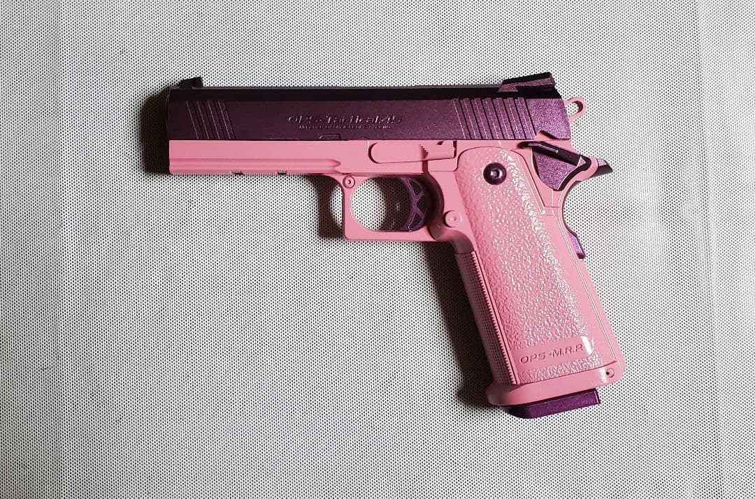 新品　東京マルイ　ハイキャパ　ラブピンク　カスタム　改修品　10禁
