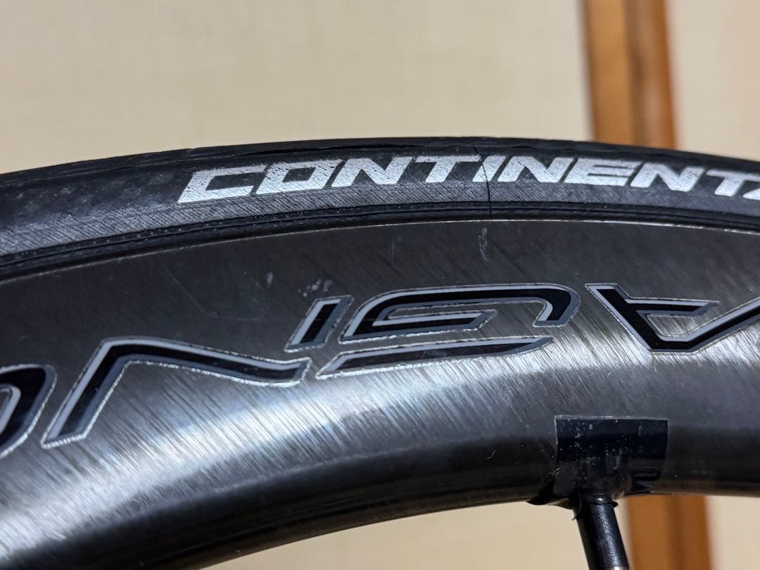 カンパニョーロ　ボーラwto45 disc 前後ホイールのみ　カーボンホイール